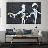 Banksy Pulp Fiction Wall Art