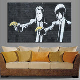 Banksy Pulp Fiction Wall Art