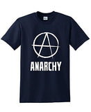 ANARCHY REBELOUS MEN'S FUNNY GOVERNMENT T SHIRT