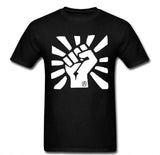 Fist A anarchy Capital Government revolution graphic shirt t-shirt tee New Metal Short Sleeve Casual Shirt Men'S T Shirt Fashion