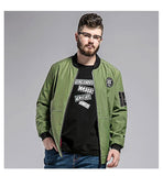 plus size 9XL 8XL 6XL 5XL Bomber Jacket 2017 winter jackets Pilot Anarchy Outerwear Men Army Green Kanji Japanese solid loose