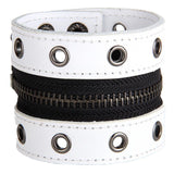 Leather Bracelet Exaggerated Punk Rivet Wide Leather Wrist Corns RD