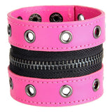 Leather Bracelet Exaggerated Punk Rivet Wide Leather Wrist Corns RD