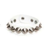 Couples Rivet Punk Leather Casual Fashion Bracelet Wristband Jewelry BK