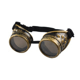 Vintage Style Steampunk Goggles Welding Punk Gothic Glasses Cosplay