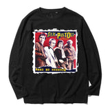 sex pistols anarchy in the uk full sleeves tee women men size Heavy combed Full Long Sleeves t shirt