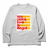 sex pistols anarchy in the uk full sleeves tee women men size Heavy combed Full Long Sleeves t shirt