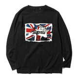 sex pistols anarchy in the uk full sleeves tee women men size Heavy combed Full Long Sleeves t shirt
