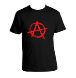 Gildan T Shirt Fashion Colorful Anarchy T-shirt 100% Cotton Punk Rock T Shirt Unisex Evil Anarchist War Rocker