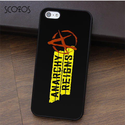 SCOZOS Anarchy Reigns fashion cell phone case cover for iphone X 4 4s 5 5s Se 5C 6 6s 7 8 6&6s plus 7 plus 8 plus #ca43