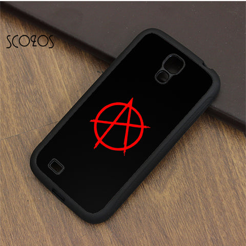 SCOZOS Anarchy Logo cell phone case cover for samsung galaxy S3 S4 S5 S6 S7 S8 S6 edge S7 edge note 3 note 4 note 5 &qw42