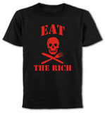 Bulk T Shirts Crew Neck New Style   Eat The Rich Protest Anarchy Political   Short Sleeve Tee Shirt For Men