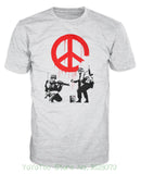 Banksy Peace and Graffiti T-shirt